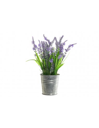 Maceta metal con LAVANDA