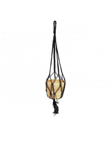 Colgador MACRAME negro 125cm