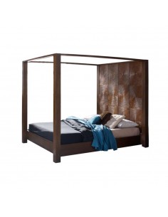 Cama 180x200 + 2 mesitas + espejo NEUS