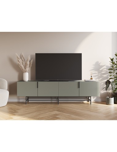 Mueble tv ELDIA 4p verde