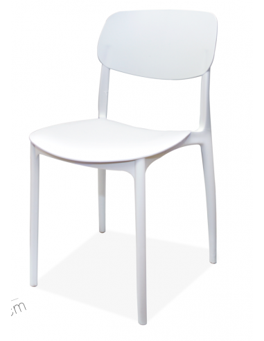 Silla PLASTIC blanco