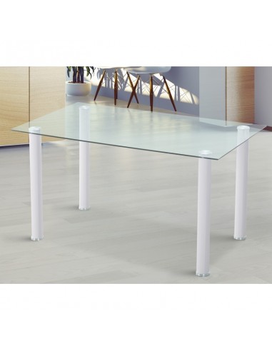 Mesa comedor YURI 140cm blanco